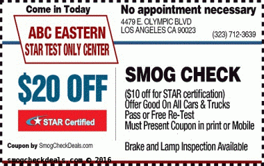 ABC Eastern Smog Test Only Center