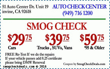 Auto Check Center – Smog Check