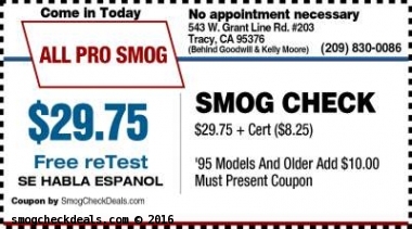 smog tech pros coupon